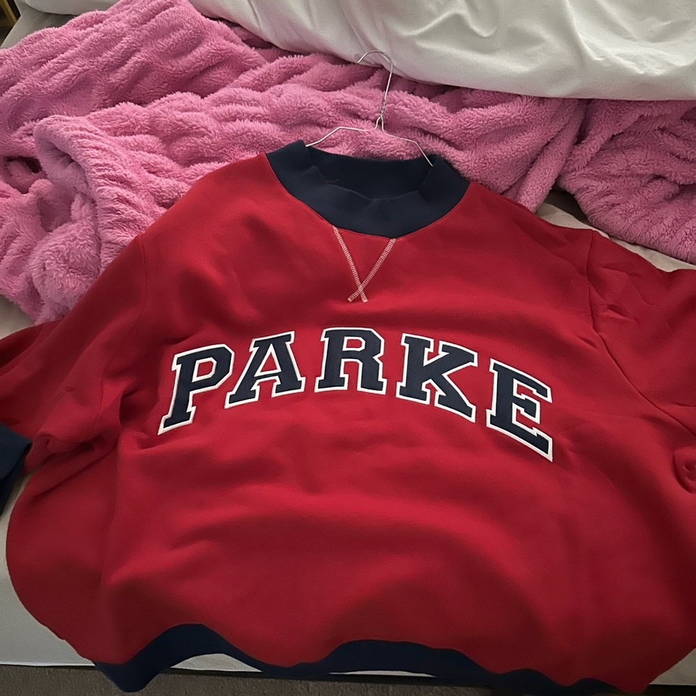 PARKE Two Tone Varsity Mockneck
